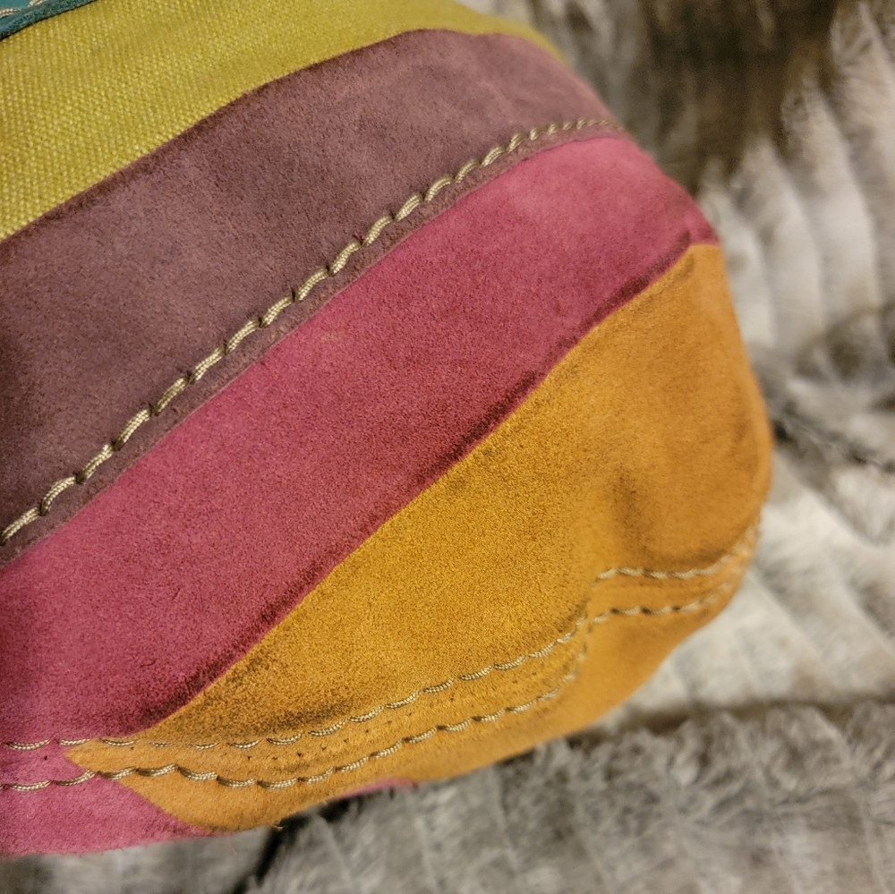 FOSSIL Boho Y2k HOBO Bag Leather/Suede - Picture 9 of 14